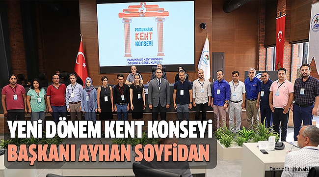 Pamukkale Kent Konseyi Yeni Yönetimini Seçti