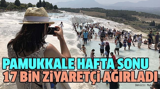 Pamukkale’ye Yoğun Turist İlgisi