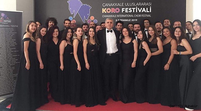 PAÜ Çoksesli Korosu Üçüncü Oldu