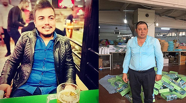 Silahlı saldırıda ölen amca yeğen toprağa verildi 