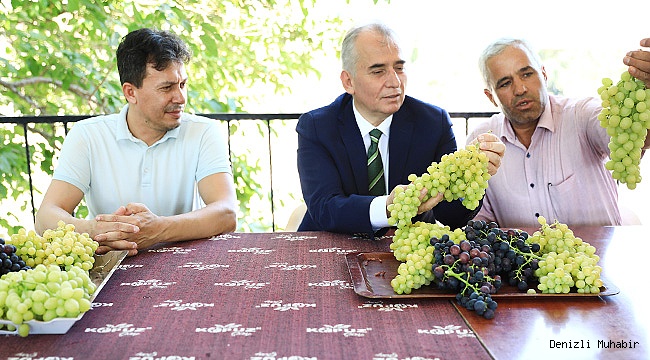 Üzümcülerden Zolan'a Kantar teşekkürü