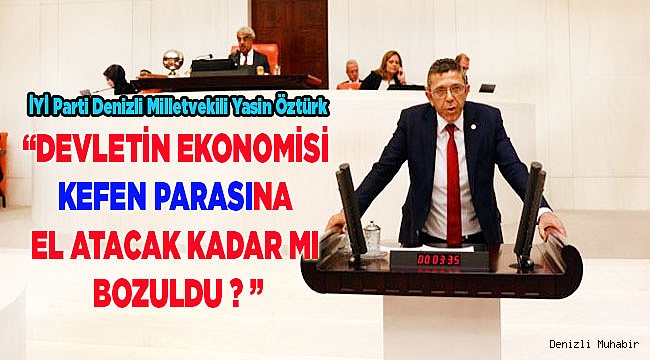 Yasin Öztürk, Bakan Albayrak'a bütçeyi sordu