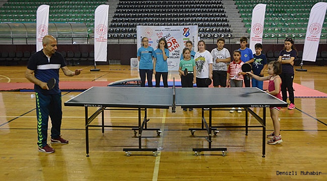 Yaz Spor Okulları Kapılarını Açtı