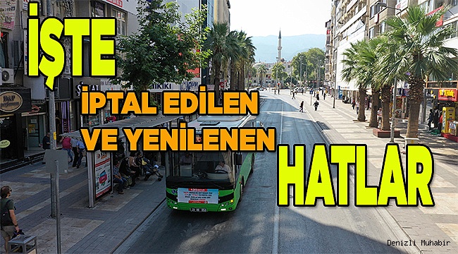28 Ağustos'ta 18 adet otobüs hattı daha hizmete giriyor
