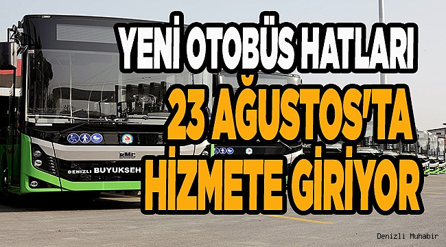 Artık otobüs numaraları 3 haneli
