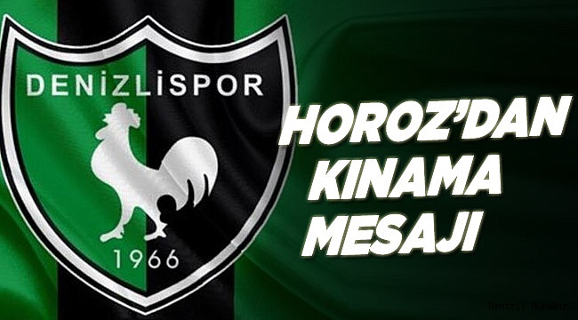 Başkan Çetin'e Yapılanlar Hakkında Kınama
