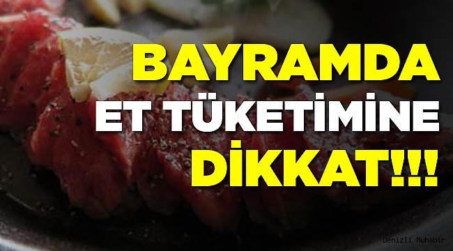 Bayramda En Sağlıklı Et Tüketimi!!!