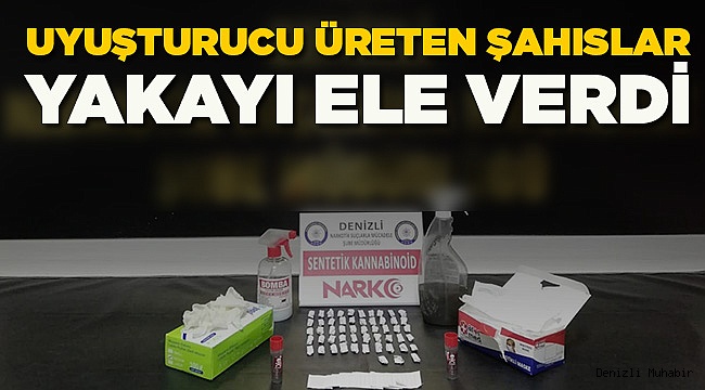 Bonzai Uyuşturucu Üretirken Yakayı Ele Verdiler