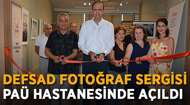 DEFSAD FOTOĞRAF SERGİSİ PAÜ HASTANESİNDE AÇILDI