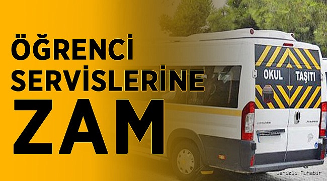 Denizli'de Bir Zam da Servise