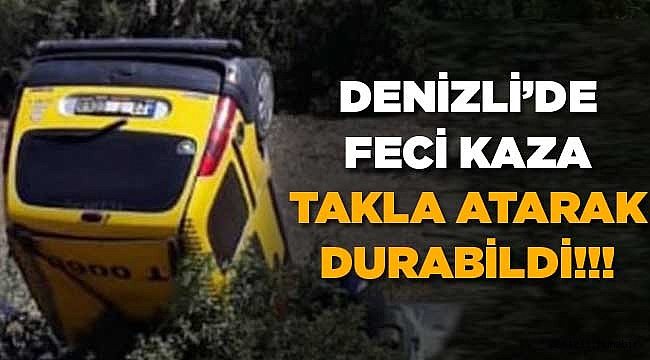 Denizli'de Feci Kaza! 2 Yaralı