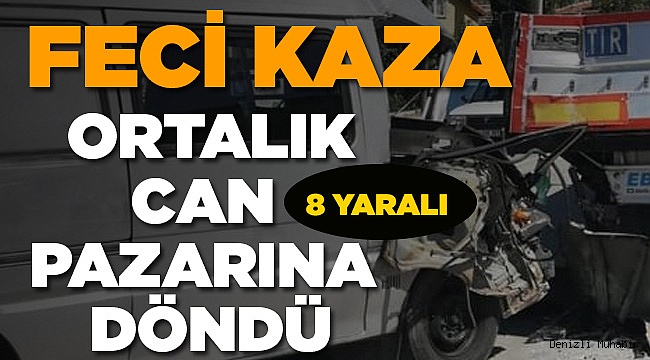 Denizli'de Feci Kaza!