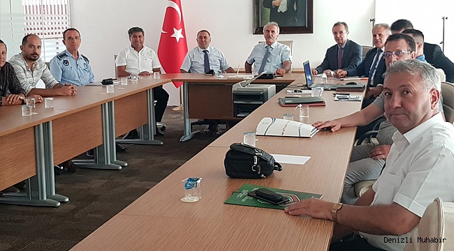 Galatasary Maçı Öncesi İl Güvenlik Kurulu Toplantısı