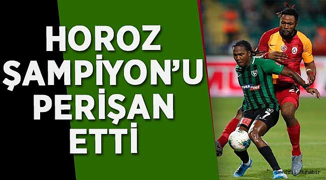 HOROZ ASLAN'I PARÇALADI! 2-0
