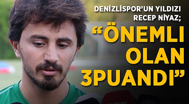 Horozun Yıldızı Konuştu; Önemli Olan 3 Puandı
