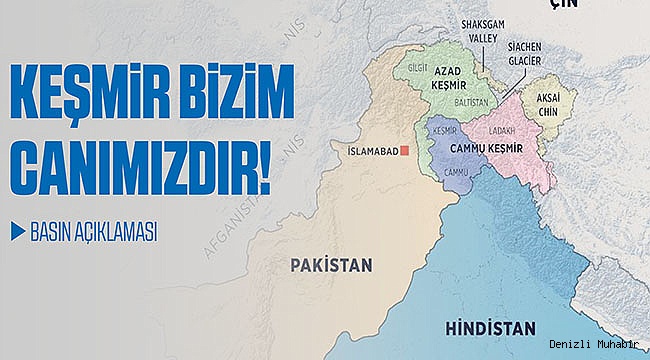 KEŞMİR BİZİM CANIMIZDIR!