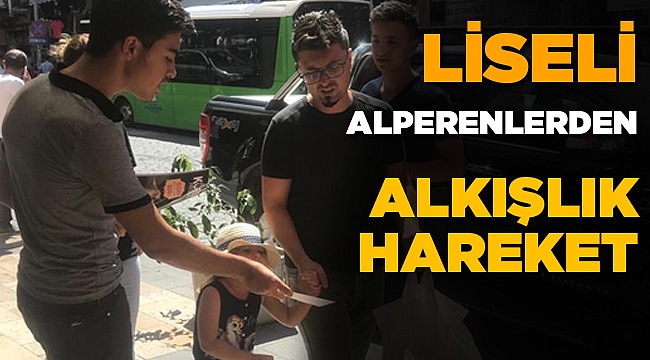 Liseli Alperenlerden Örnek Davranış