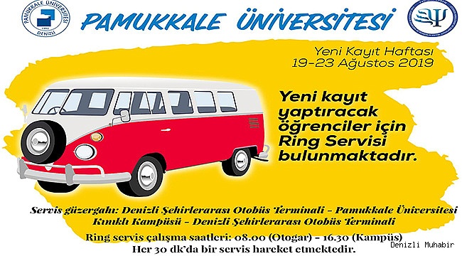 PAÜ Yeni Öğrencilerini Karşılamaya Hazır