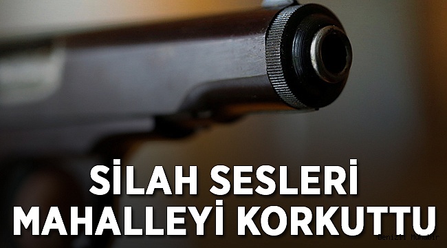 Silah Sesleri Mahalleliyi Korkuttu