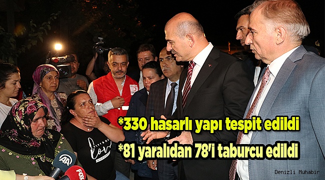 Süleyman Soylu: "Devletimiz bütün birimleriyle buradadır"