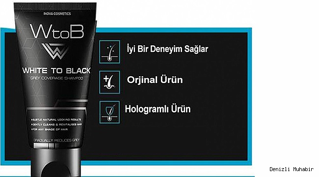 White to Black ile Kendi Saç Renginize Dönün