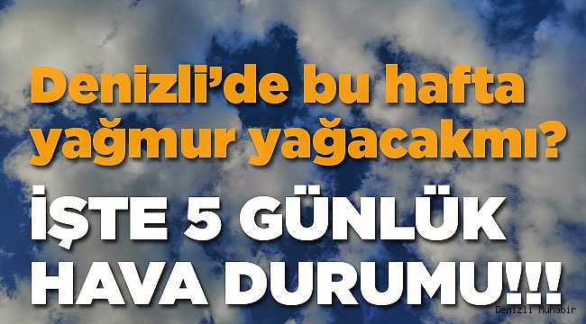Yaz yağmuru yağacak mı?