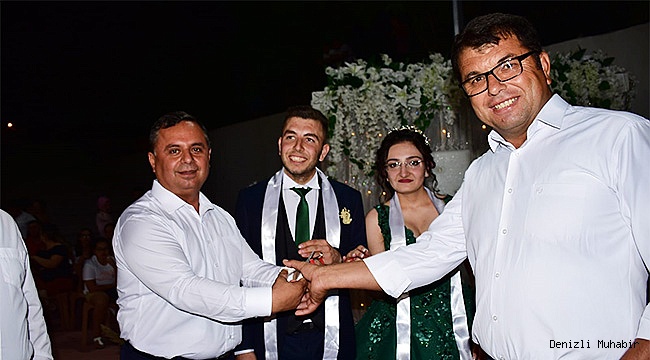 YEĞENLERİN YÜZÜĞÜNÜ BAŞKAN TAKTI