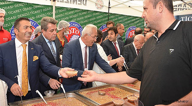 BAŞKAN ERDOĞAN: "ÜYELERİMİZ, DENİZLİ'DEN KAZANDIĞINI YİNE DENİZLİ'YE VERİYOR"