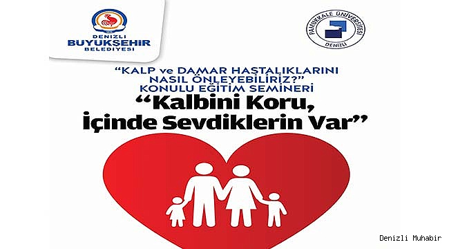 Büyükşehir’den kalp sağlığı seminerine davet