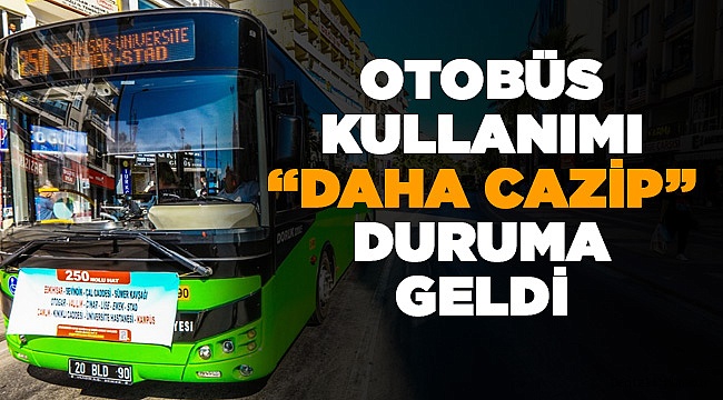 Büyükşehir toplu ulaşımı daha cazip hale getirdi