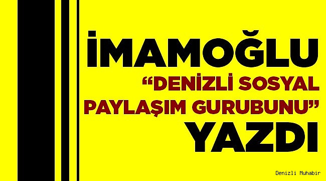 DENİZLİ SOSYAL PAYLAŞIM GURUBU...