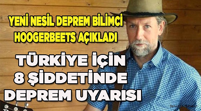 Deprem beklediği bölgeleri açıkladı
