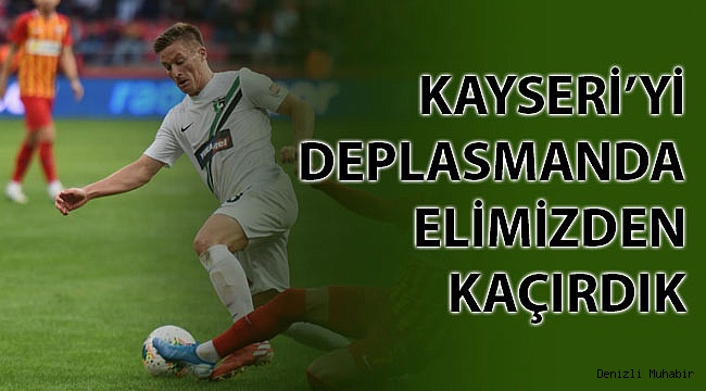 HOROZ KAYSERİ'DE 2.YARI AÇILDI