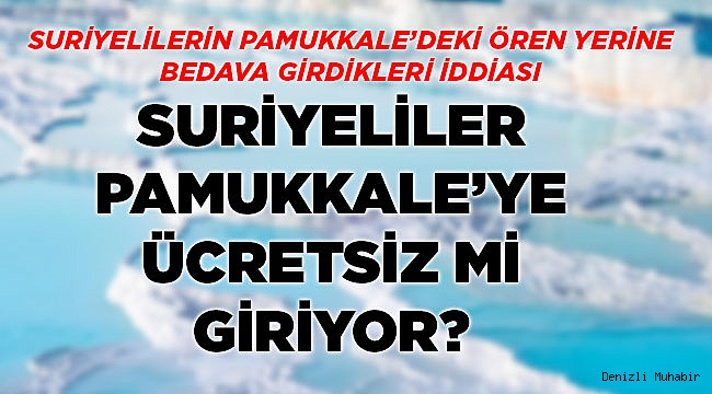 İşte O İddia! Ücretsiz Mi Giriyorlar?