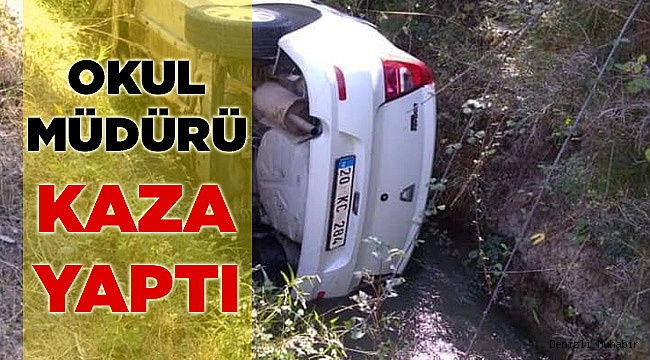 Kadın Öğretmen Yol Kenarında ki Sulama Kanalına Düştü