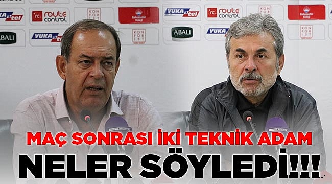 Maç Sonu Açıklamalar