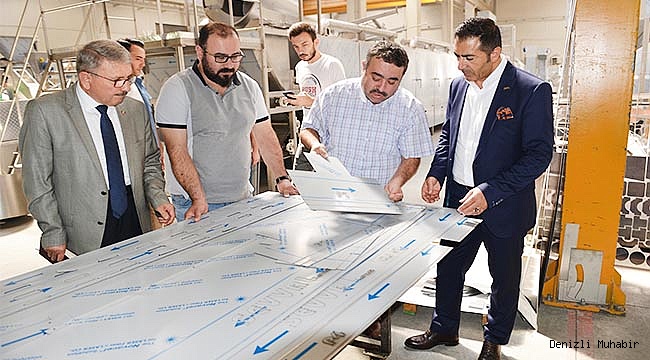 MAKİNA SANAYİNİN ÖNCÜLERİNDEN ŞEVVAL MAKİNE’Yİ GEZDİ