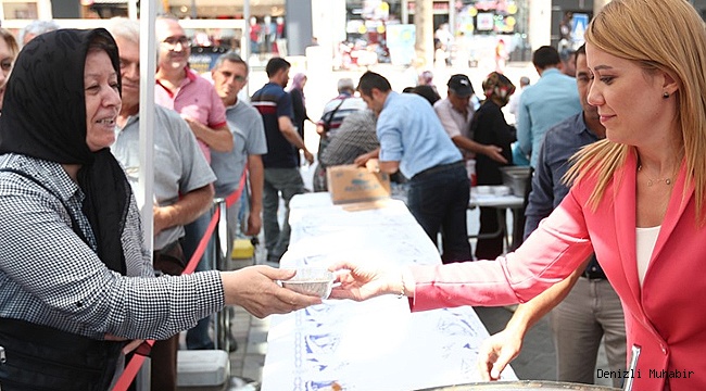 MERKEZEFENDİ BELEDİYESİ’NDEN AŞURE İKRAMI