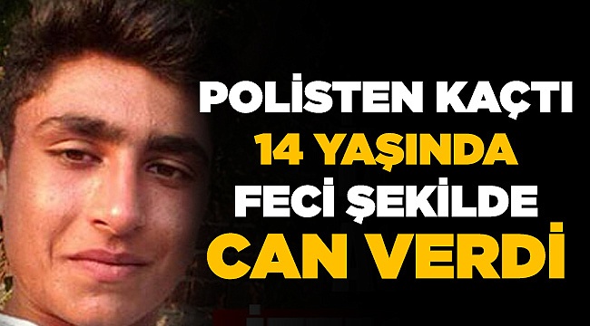 Motoruyla Kaçmak İstedi Ama...