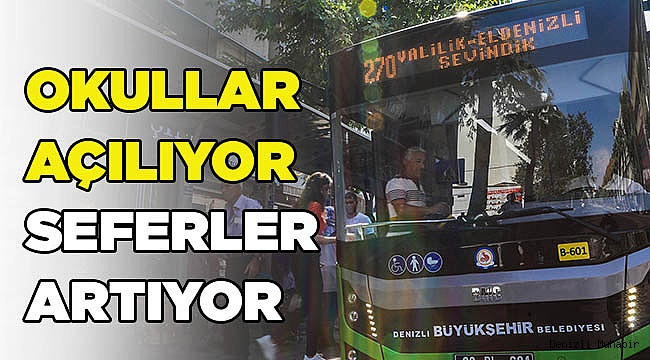 Okullar Açılırken Otobüslerden Müjde Geldi
