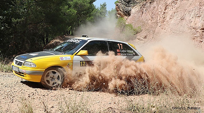 Pamukkale'de ralli heyecanı sona erdi