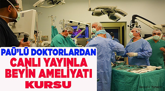PAÜ Hastanesi Canlı Cerrahi Kursuna Ev Sahipliği Yaptı