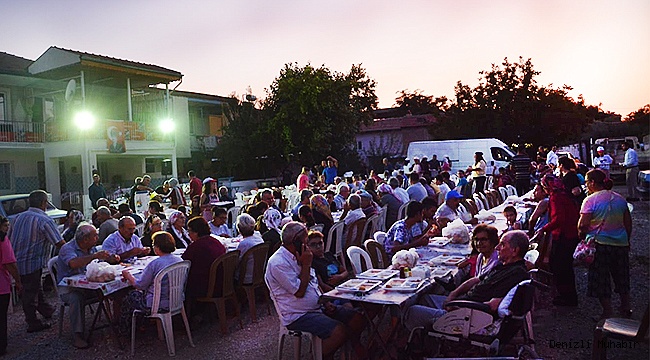 Sarayköy Belediyesi Alevî-Bektaşî vatandaşlar için iftar yemeği verdi
