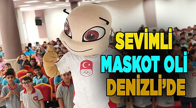 SEVİMLİ MASKOT OLİ DENİZLİ’DE