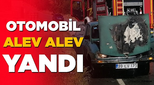 Seyir Halindeyken Yanmaya Başladı