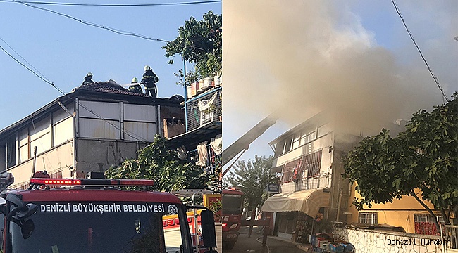 Tenekede tavuk pişirirken evi yakıyordu