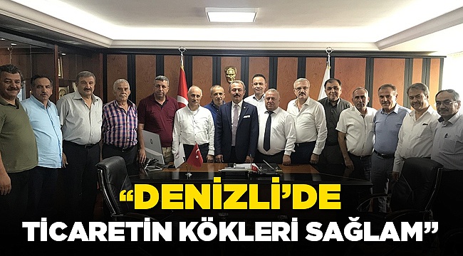 TİN ODA BAŞKANLARIYLA BULUŞTU