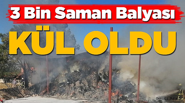 Yangının Nedeni Araştırılıyor!