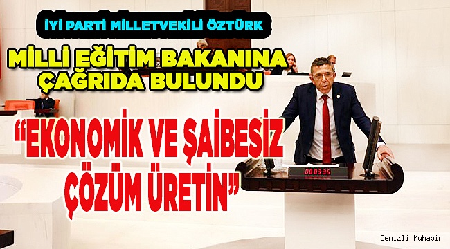 “ Zorunlu Okul Kıyafetleri “ konusunda yazılı soru önergesini verdi