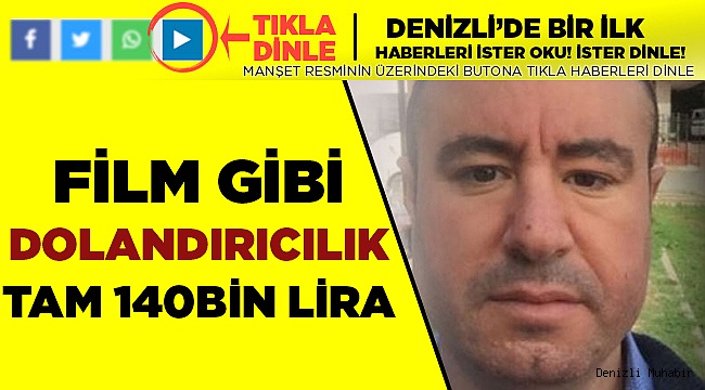 140 BİN TL'LİK ŞEBEKE DOLANDIRICILIK